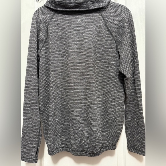 Lululemon Healthy Heart Coco Pique Pullover sweatshirt women’s 6 cowl neck - Picture 11 of 16